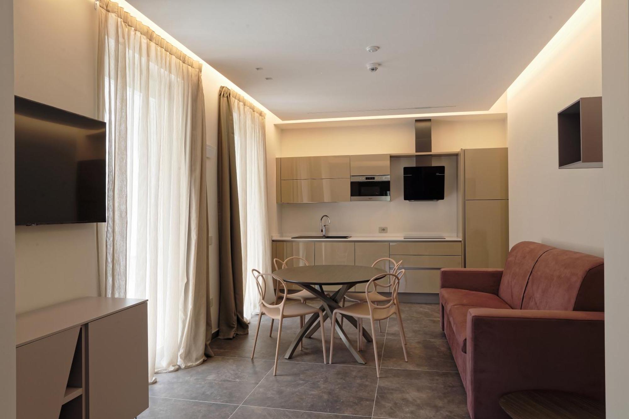 Elegance Riccione Lejlighedshotel Værelse billede